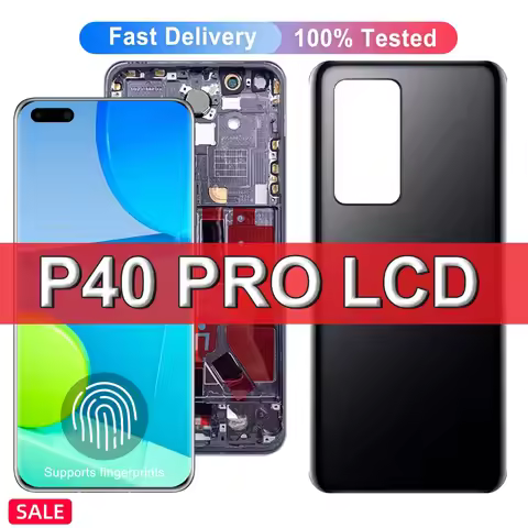 High Quality OEM P40 Pro Display For HUAWEI P40 Pro ELS-NX9 ELS-N04 Lcd Display Touch Screen Replace