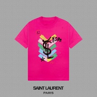 YSL Short Sleeve T-Shirt for Men & Women – Lightweight & Stylish