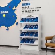 Bookshelf Promotional Book Office Display Cabinet Display Cabinet Floor Multi-Layer Data Rack Sales 