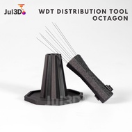 MESIN WDT Distribution Tool Octagon Coffee Bean Leveler Accessories for Espresso Machine WDT Tool