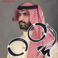NOVABYTE Arabian Headband, Comfortable Traditional Arab Head Scarf Rope, Agal Muslim Keffiyeh Unique