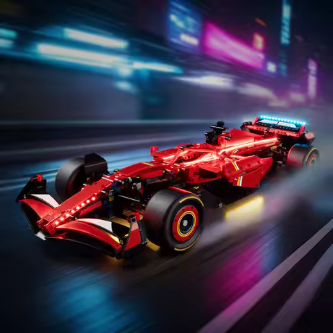 LED Lighting Set Suitable for LEGO Technic Ferrari SF-24 F1 Car 42207 Building Blocks