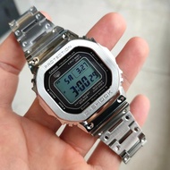 Casio 35th Anniversary Limited Solar Metal Square Small Square Gold Brick Silver Brick Men's Watch G