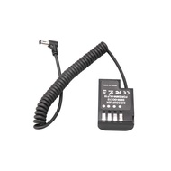 DMW-BLF19/DCC12 Fake Battery GH3 GH4 GH5 GH5S G9 External DC Port Power Supply Cord