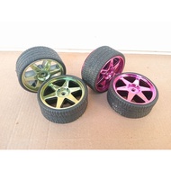 Rear tire Rc Qd scale 1:10 new item old stock || Honetoys