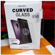 Uv Full Glue Tempered Glass For LG V50
