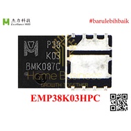 IC MOSFET Laptop EMP38K03HPC EMP38KO3HPC EMP38K03HC EMP38K03 P38K03 P38 K03 Q1 Q2 Dual N-Channel Nch