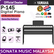 Yamaha P145 Black 88 Keys Digital Piano Package B ( P-145 / P 145 / p145 / p145b )