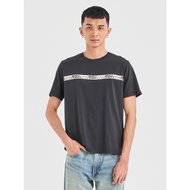 เสื้อยืดแขนสั้น Levi's Men's Relaxed Fit Short Sleeve Graphic T-Shirt Caviar - Black Int-S