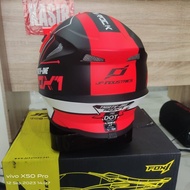 HELM JPX CROSS FOX-1 X31 BLACK/ORANGE DOFF