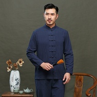 B45 Bộ đũi tay dài trung niên Rất phù hợp: Chùa chiền Giao lưu Dạo phố...Chuẩn chất đũi tự nhiên 100