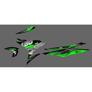 STRIPING MX KING DECAL MX KING STICKER MX KING YAMAHA MX KING STRIPING VARIATION MX KING