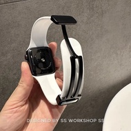 2026新款applewatch10表带苹果s8/s9手表带iWatch表带567代硅胶腕带磁吸applewatch10 Strap20260225