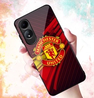 Ốp Lưng OPPO A60 mặt kính cường lực cao cấp In hình Câu Lạc Bộ Bóng Đá