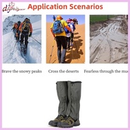 dignityss Outdoor Travel Leg Gaiters Waterproof Hiking Gaiters Adjustable Snow Boot Gaiter