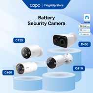 TP-Link Tapo C460 C410 C425 C400 Wire-Free Smart Security Camera 1080P 2K Outdoor | AI Detection Col