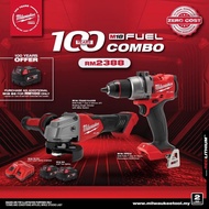 Milwaukee 100 Years Limited Offer/Milwaukee  M18 2 IN 1 MEGA COMBO/M18 FPD3 + M18 FSAG100XB / Drill Grinder Combo