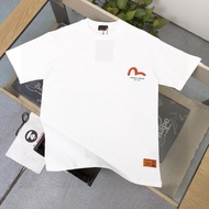 EVISU/God of Fortune 2026 Early Spring New Style Short-Sleeved T-Shirt Men Style Women Couple Style 