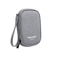 Genesis | Small headphone storage bag hard shell data cable storage bag For Genesis G80 GV70 GV80 GV