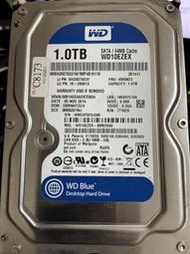 WD 1T 3.5吋硬碟 WD10EZEX-08M2NA0 良品 無壞軌 研究 報帳 救資料的最愛 NO.1000