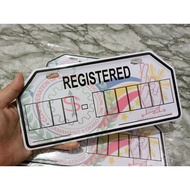 Ciasi Plate for Motorcycle