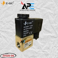 SOLENOID VALVE 2 WAY 1/8 EMC 2V025-06