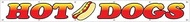 4LessCo 1x9 Feet HOT DOGS Banner Sign Polyester Fabric With Grommets wb