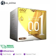 Kondom OLO 001 Zero Ultrathin 001 GOLD tipis isi 10 pcs / box