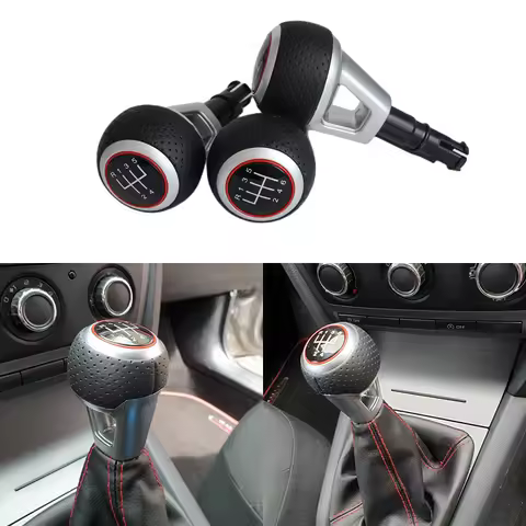 Manual 5 6 Speed Gear Shifter Stick Knob HandBall For Audi TT TTS A3 S3 A4 A6 Golf Passat Lever Sihi