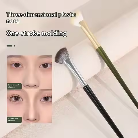1pcs Nose Shadow Brush Facial Contour Makeup Brush Korean tools Highlight female beauty cosmetics bl