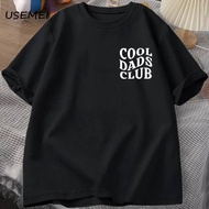 Cool Dads Club Tshirt Father's Day Funny Husband T-Shirt Daddy Dad To Be T Shirt Men Cotton Oversize