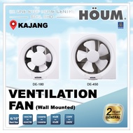Houm Wall Mounted Ventilation Fan DE-180 /DE-450