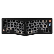 CIDOO ABM066 Alice Wireless BareBone Keyboard Kit 65% GASKET Structure RGB Support QMK/VIA Hot Swapp