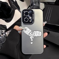 HP Simple and unique Csing Pill Silver Color Mtte Premium Silver nti Jtuh Hrd Case For Vivo Y17S V40