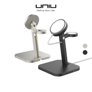 UNIU | Z2 Two-In-One Magnetic Bracket Compatible With MagSafe 25W & Apple Watch 5W