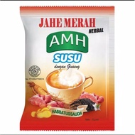 MERAH Red Ginger Mix Amanah AMH Black Seed Plus Milk Per Seed 10 Sacshet New Packaging