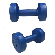 Plastic dumbbells 1kg (1 weight)