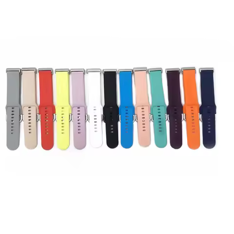 Strap for Fitbit Versa 3 4 Sense 2 band Smartwatch Accessories replacment wristband Sport silicone B