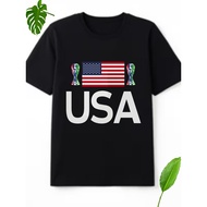 2026 T-Shirt USA Soccer Canada Mexico Short Sleeves A1e7