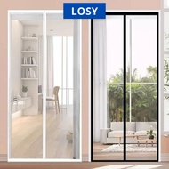 Eva transparent air conditioning plastic curtain, magnetic plastic curtain for EVA LOSY main door wi