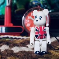 MEDICOM TOY x FRED PERRY x Lipton  ベアブリック Be@rbrick FRED PERRY 60th UNION JACK  英國國旗 &amp; 品牌LOGO 70%吊飾 庫柏力克熊 庫柏力克 Bearbrick  2012 年 日本限定