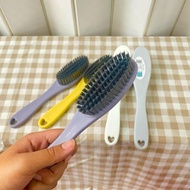 (1 Piece) Shoe Brush Multipurpose Size 1.8*18.1 Cm. Easy To Hold Multicolor Scrubbing With Handle Th