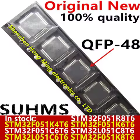 (1piece) 100% New STM32F051K4T6 STM32F051K6T6 STM32F051C6T6 STM32L051C8T6 STM32L051C6T6 STM32F051K8T