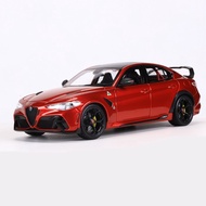 Burago 1:18 Alfa Romeo Giulia GTAm Open all doors Alloy Model Car
