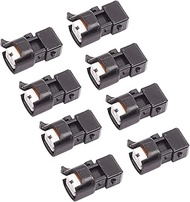 PeakCar Fuel Injector Adapter Connector Kit, (pack of 8) Replacement Compatible with EV1 to USCAR EV