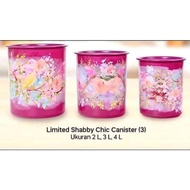 Tupperware One Touch Canister Limited Shabby Chic