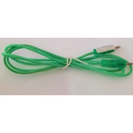 Jack CABLE 1-1 and jack cable 2-2 rca male to female audio cable 2in1 jack 3.5mm 2x1 100cm 1 meter 1