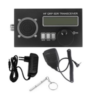 NEW USDX USDR HF QRP SDR Transceiver SSB/CW Transceiver 8-Band DSP SDR + Microphone + Battery + Char