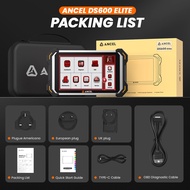 ANCEL DS600 BT OBD2 Scanner Car Code Reader Full System Scan Tool ECU CODING Bi-Directional Support 