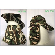 Topi Memancing, Topi Pekebun, Topi Askar / UV Protection Outdoor Cap, Fishing Cap, Gardening Hat, Army Hat (READY STOCK)